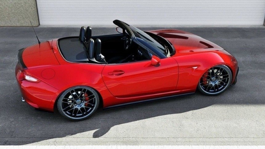 Spoiler cap Mazda MX-5 IV Maxton Design glans zwart