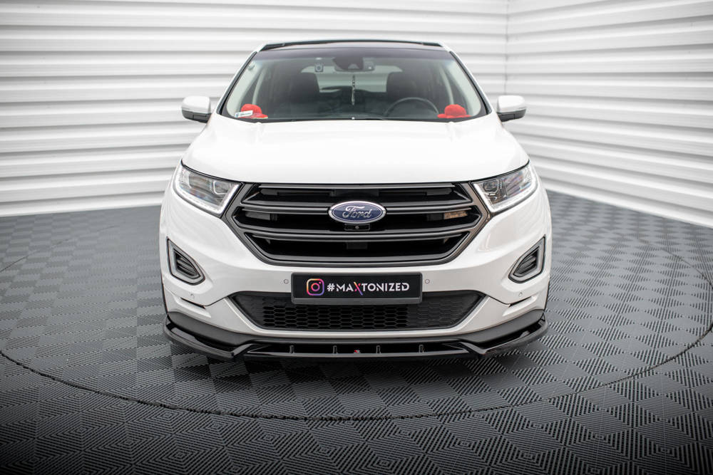 Voorspoiler Ford Edge Maxton Glans Zwart