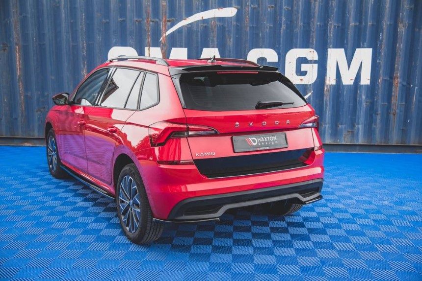 Diffuser Skoda Kamiq Maxton Design glans zwart