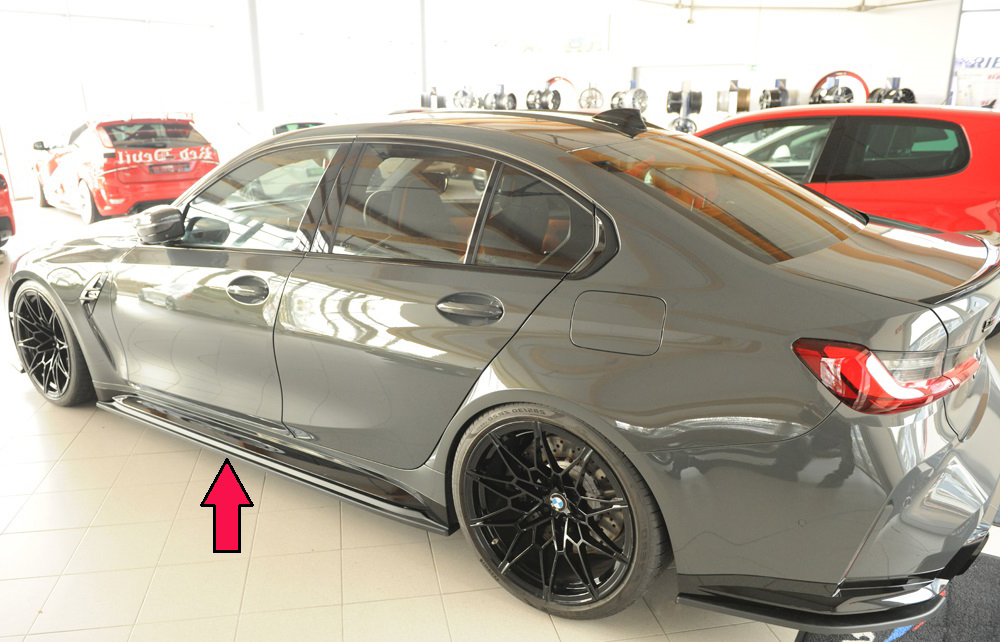 Zijskirts BMW 3-series G80 M3 (G234M): 03.2021