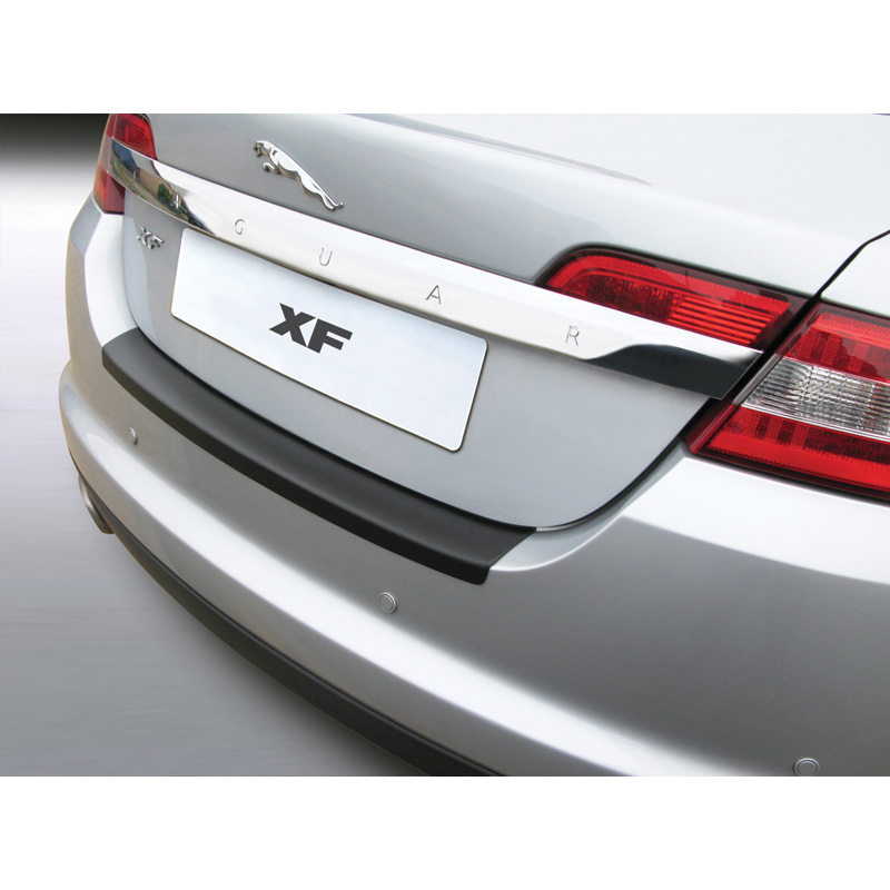 ABS Achterbumper beschermlijst  Jaguar XF 2007- Zwart