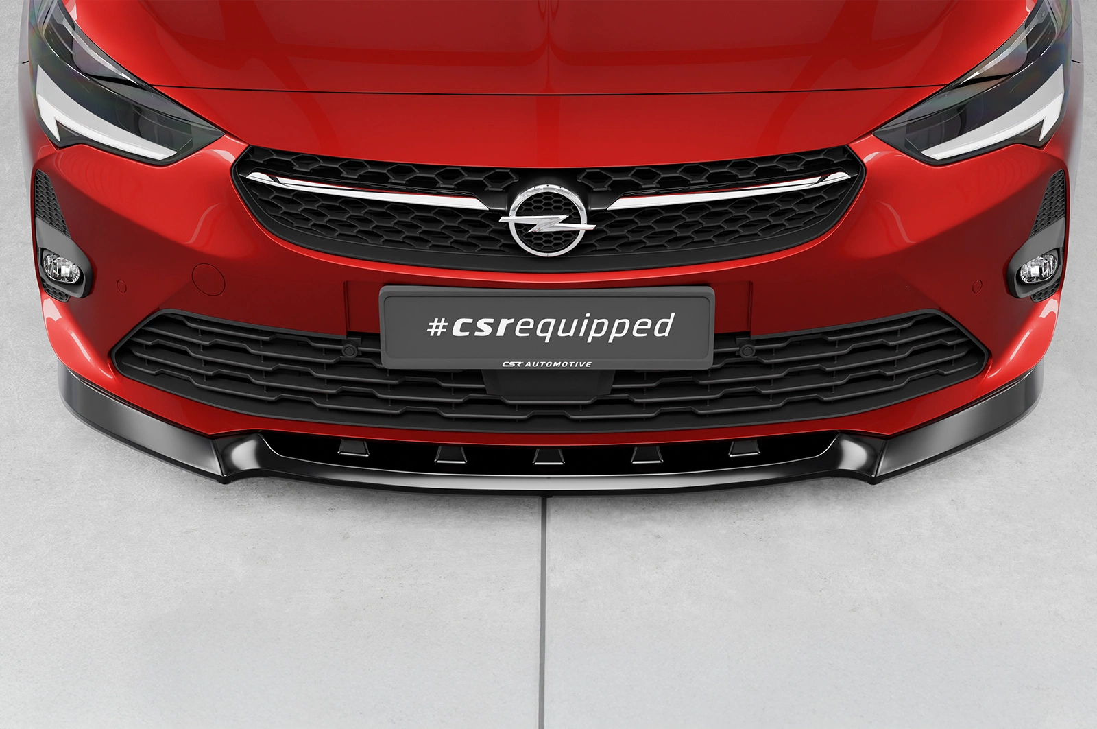 Voorspoiler Opel Corsa F GS-Line glans zwart 07/2019–