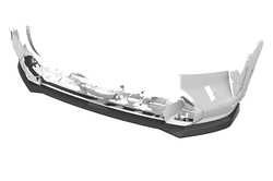 Voorspoiler BMW X7 G07 – CSR Automotive Bekerspoilerlip Glanzend Zwart met ABE