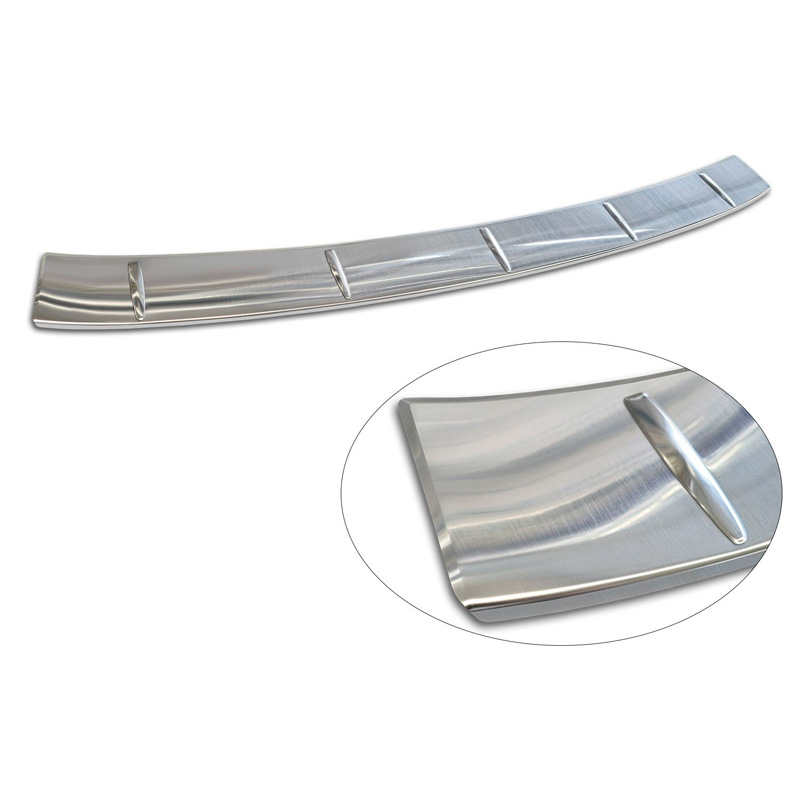 Avisa RVS Achterbumperprotector  BMW 5-Serie G31 M-Sport Touring Facelift 2020-2024 'Ribs'
