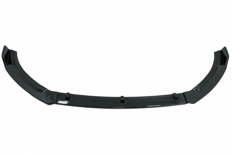 Voorspoiler VW Polo MK6 AW 2G Glans Zwart