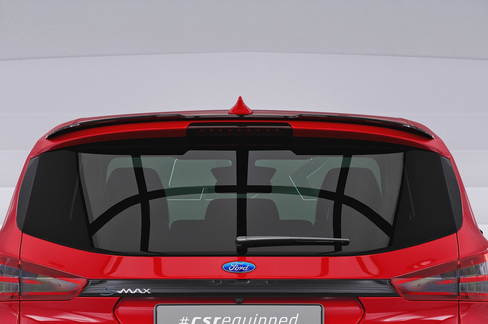 Achterspoiler Ford S-Max 2. Gen (2015–) Glans Zwart – CSR Automotive