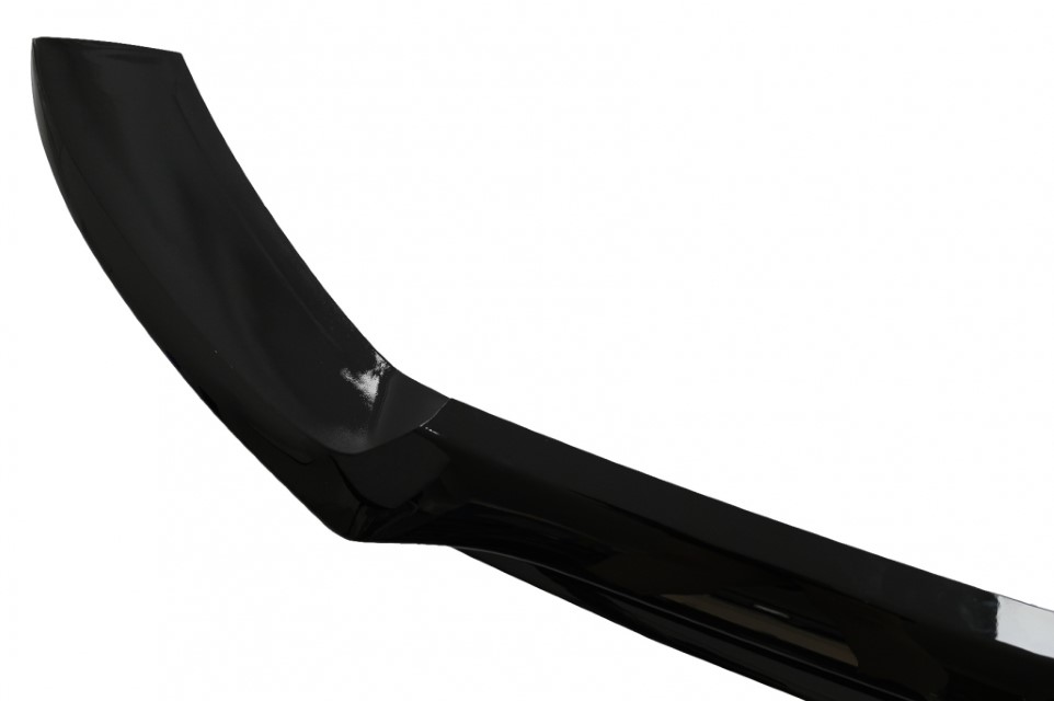 Voorspoiler Mercedes C-klasse W205 S205 C205 A205 C43 Look Glans Zwart