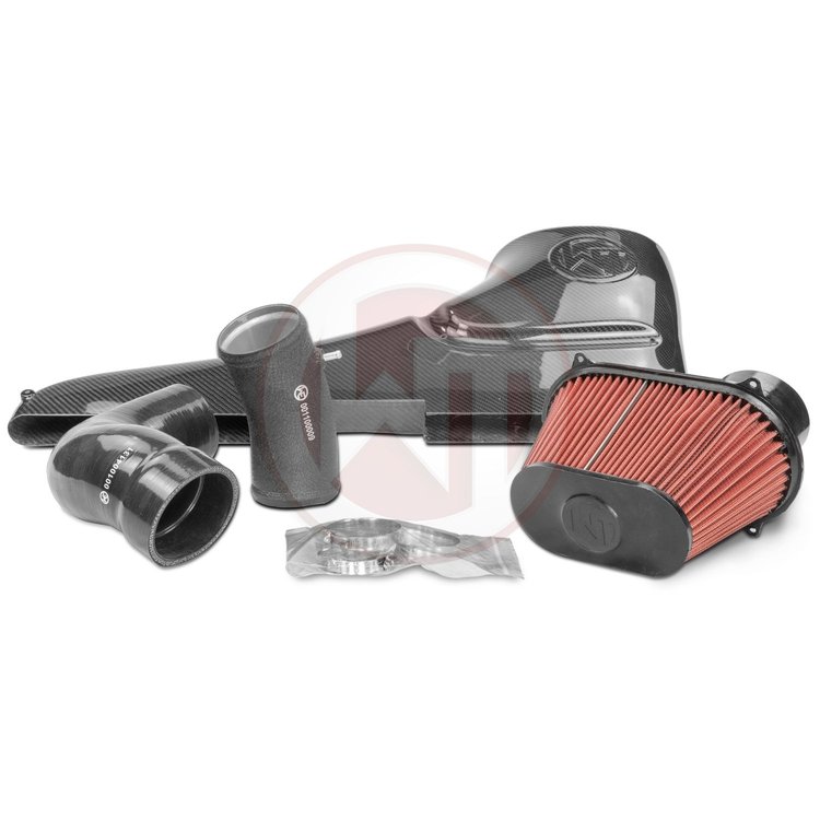 VW Golf VII GTI/R 2.0TSI Wagner Carbon luchtinlaat systeem incl. sportluchtfilter Ø76mm
