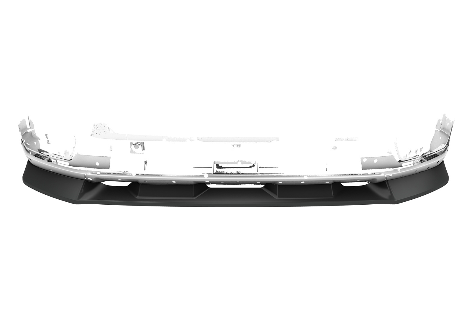 Voorspoiler Audi Q2 S-Line CSR Glanzend Zwart