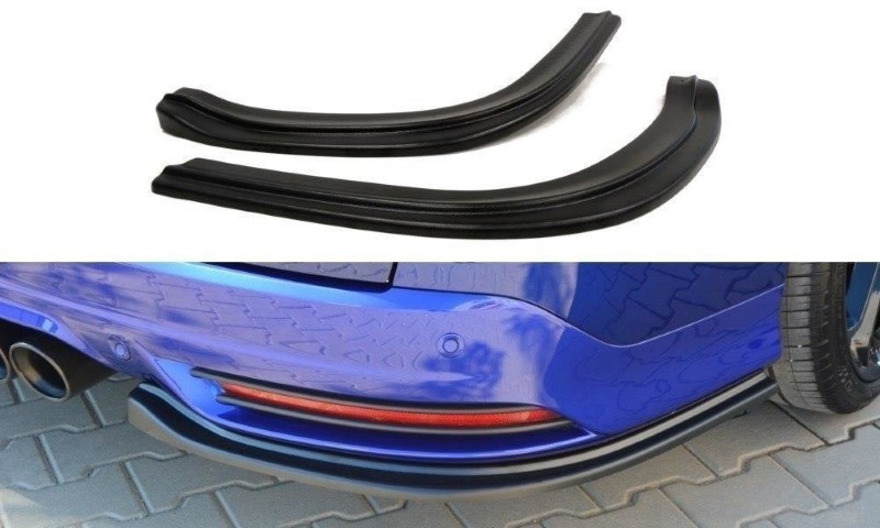 Achterzij Spoilers Ford Focus ST Mk3 Estate Glanzend Zwart