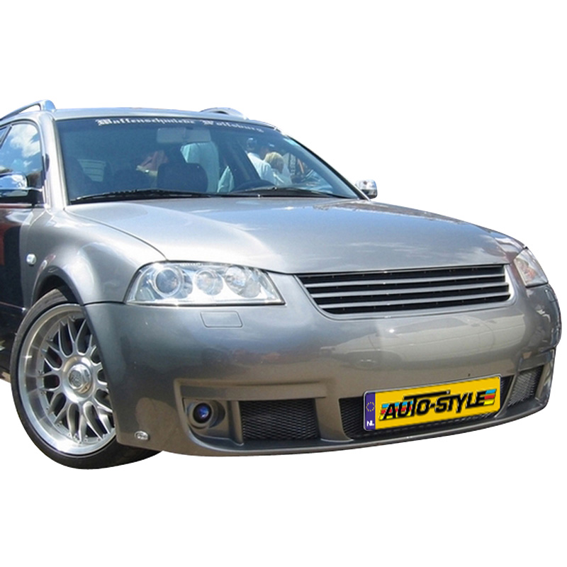 Embleemloze Grill  Volkswagen Passat 3BG 2001-2004. Let op: De grill is ongespoten
