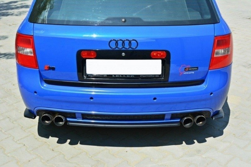 Centrale Achterspoiler Audi RS6 C5 Avant Glanzend Zwart