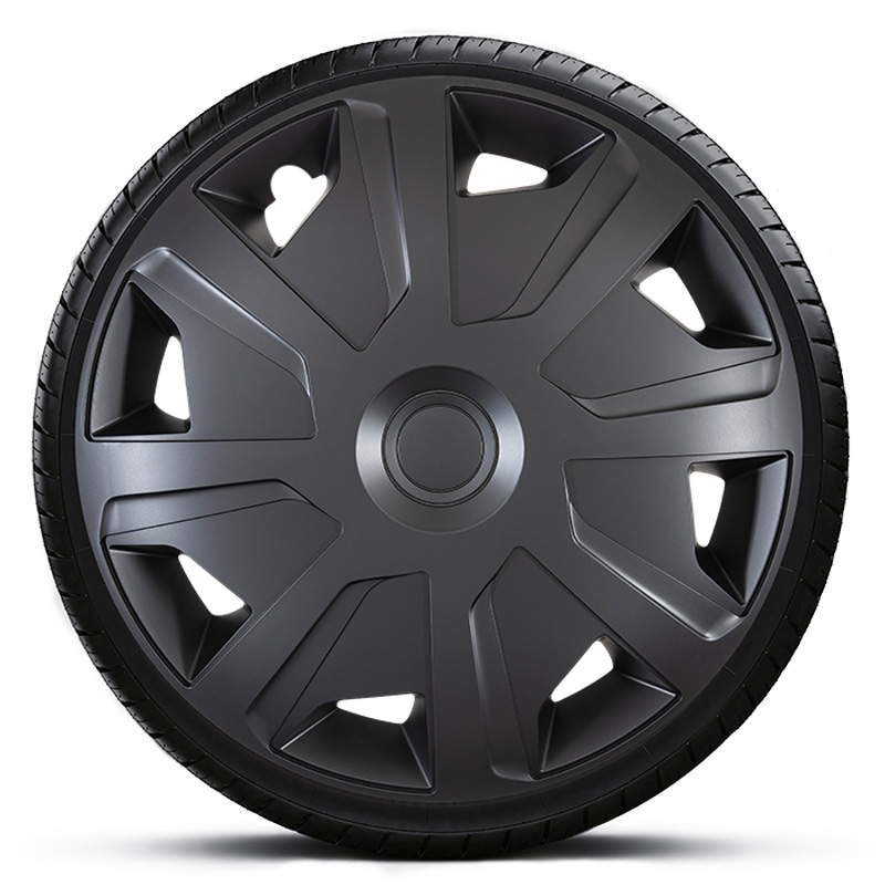 4-Delige J-Tec Wieldoppenset Mistral Van 15-inch zwart (bol)