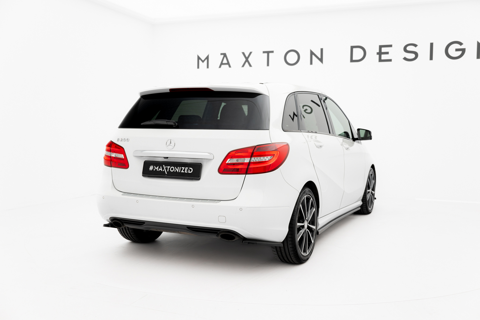 Achterzij Spoilers Mercedes-Benz B W246 Maxton