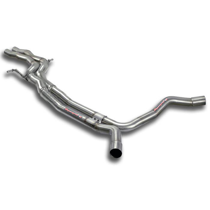 AUDI A6 C7 4G (Sedan + Avant) 2.8 FSI V6 (204 Hp) 2011 -> 2014 Central "X-Pipe" kit