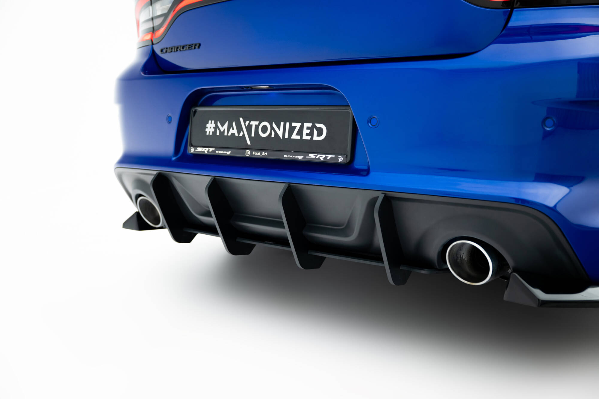 Street Pro Achter Diffuser Dodge Charger RT Scat Pack Widebody MK3 Facelift Maxton