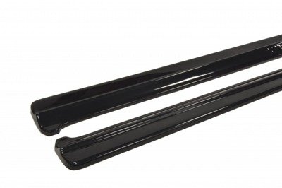 Zijskirts VW Golf 5 GTI Glans Zwart