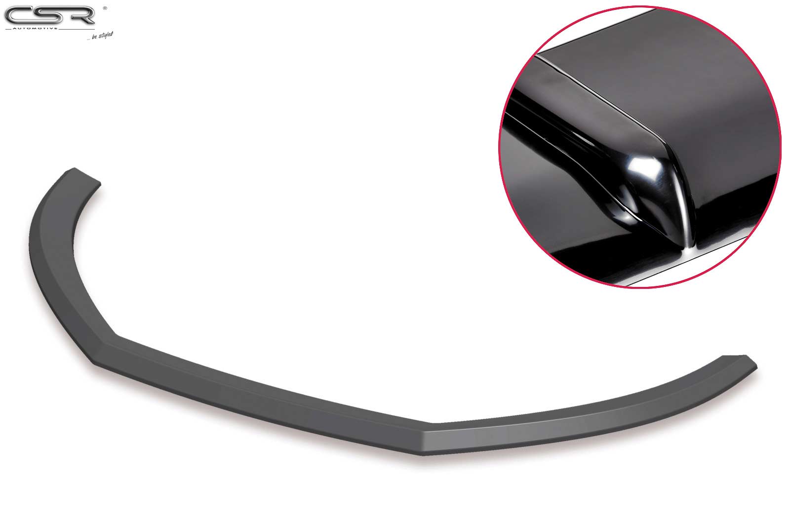 Voorspoiler VW Passat CC Glans Zwart