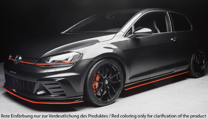 Rieger frontsplitter alleen GTI Clubsport voor orig. voorbumper