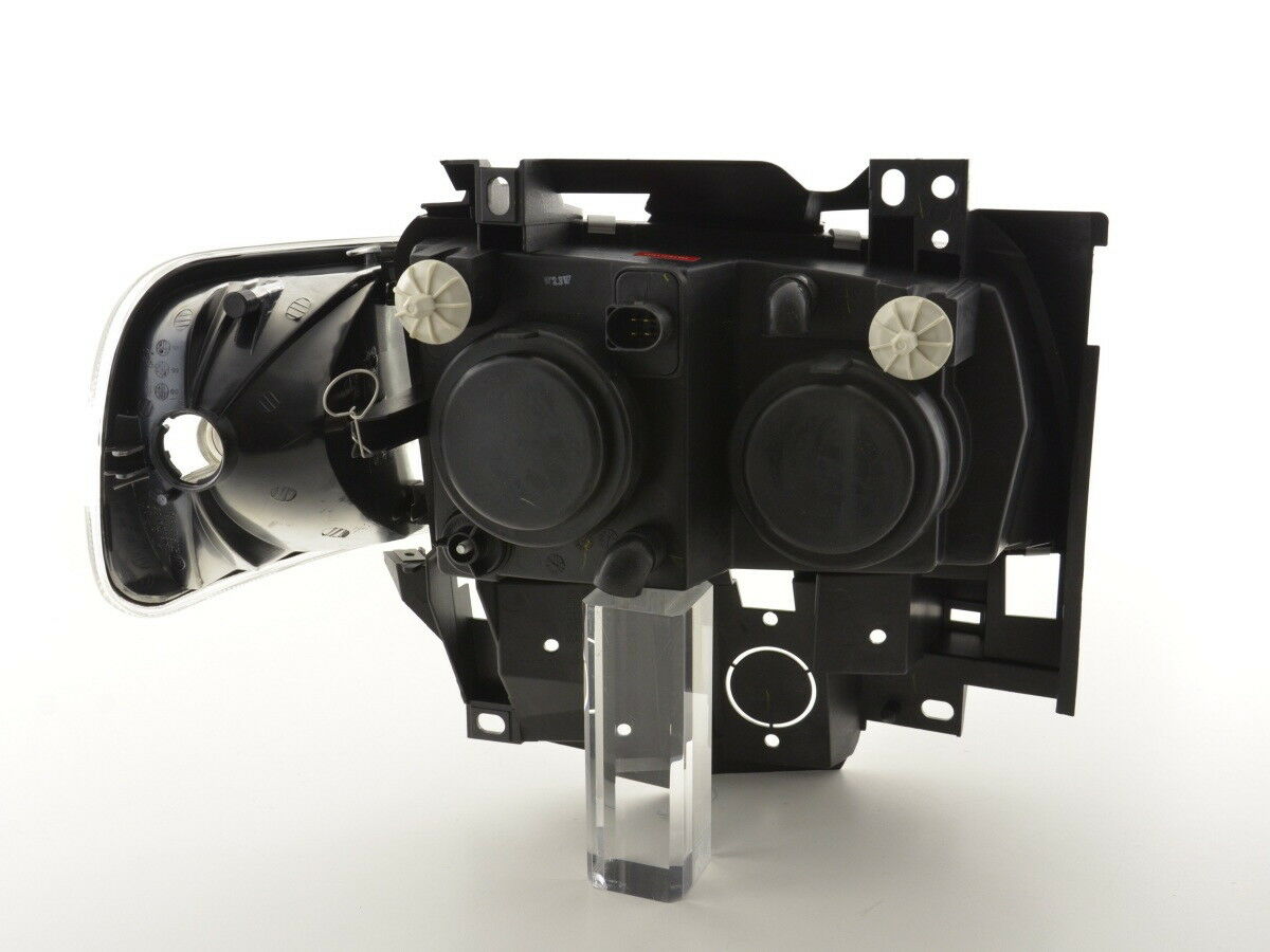 Faros Bus T4 Angel Eyes negro