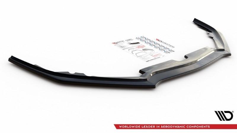 Voorspoiler Honda Accord VIII (CU Series) Facelift Glanzend Zwart