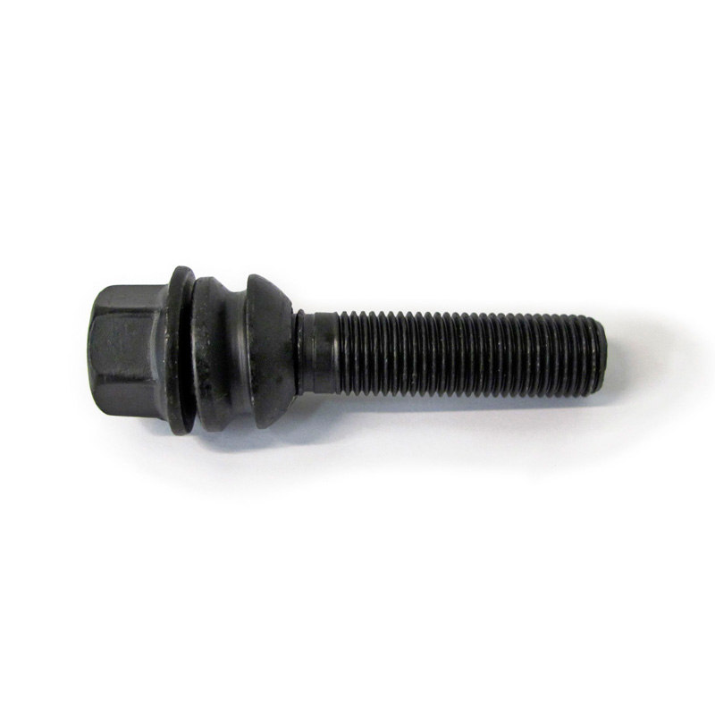 H&R Wheel bolt Porsche/VW T5, T6, Touareg R14 M14x1.50 - Length 59mm - Black