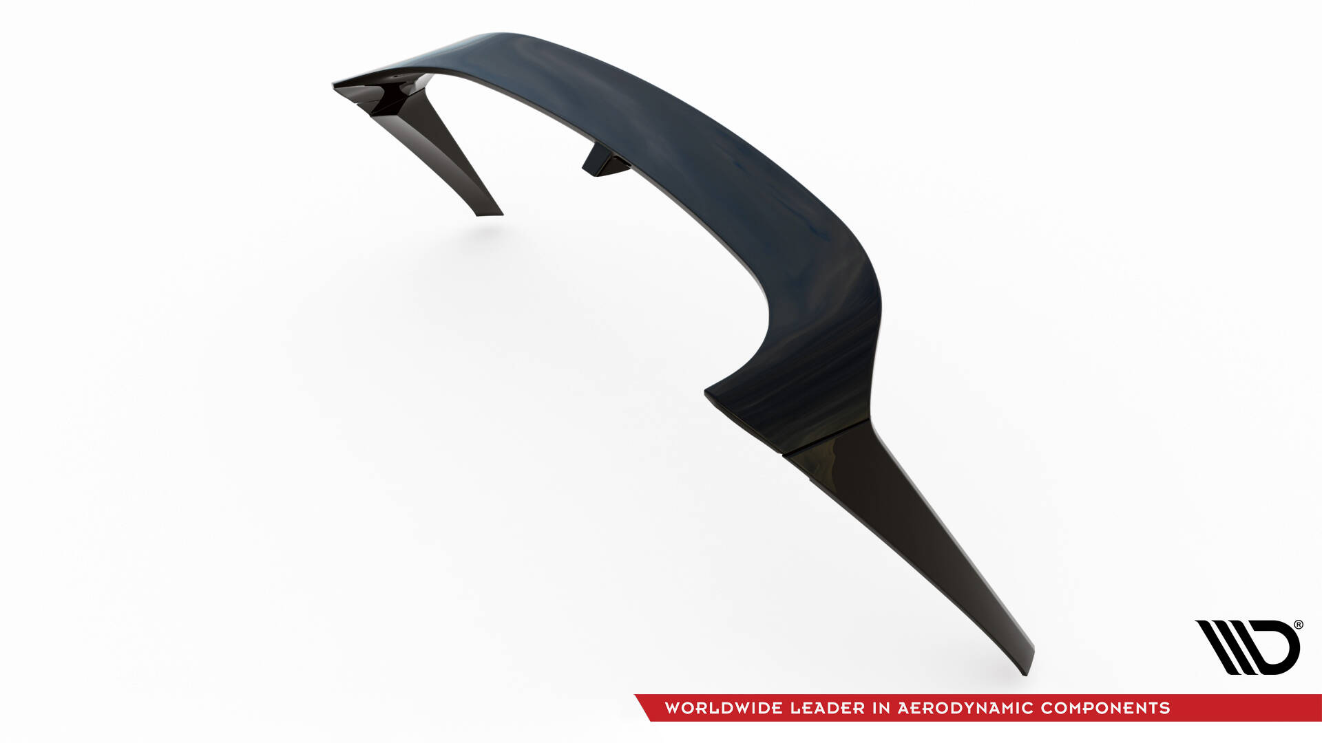 Spoiler Volkswagen Golf R / GTI / R-Line Hatchback Mk7 / Mk7 Facelift Maxton Glanzend zwart