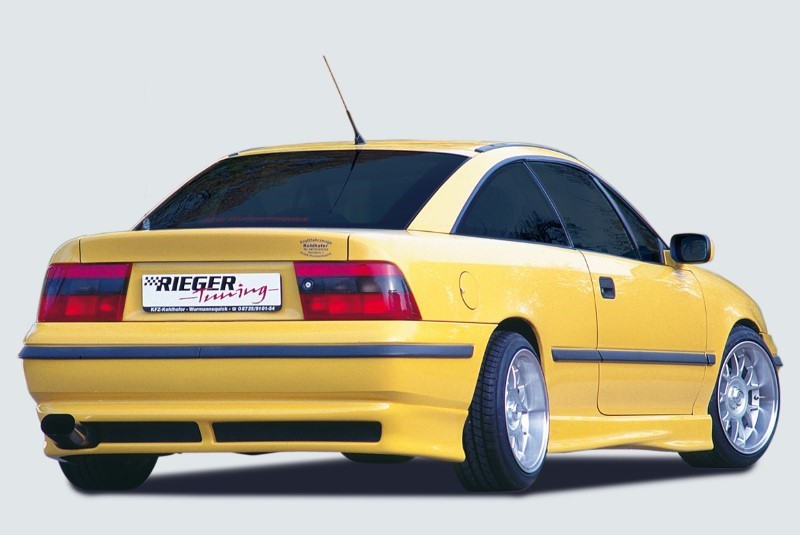 Achteraanzet Opel Calibra Eindstuk max 80mm diameter valkke vers
