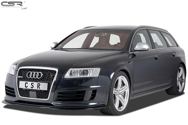 Cupspoilerlip glossy Audi RS6 C6
