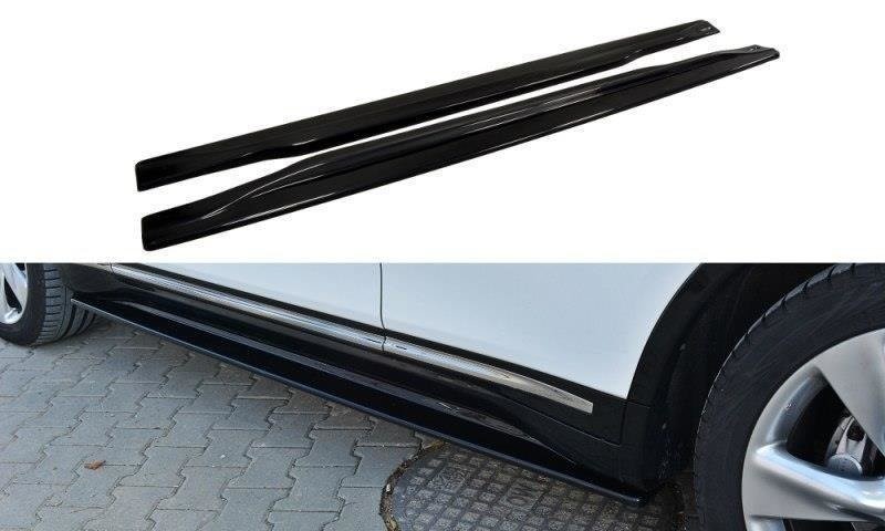 Zijskirts Diffusers Infiniti QX70 Glanzend Zwart