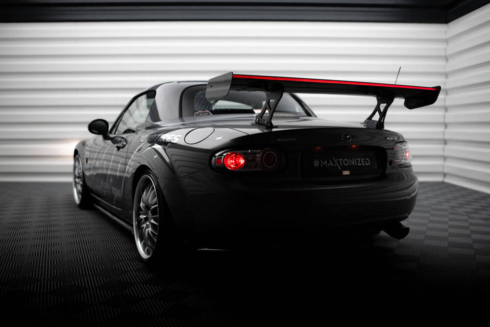 Carbon Spoiler + Led Mazda Mx5 Hardtop NC(Mk3)