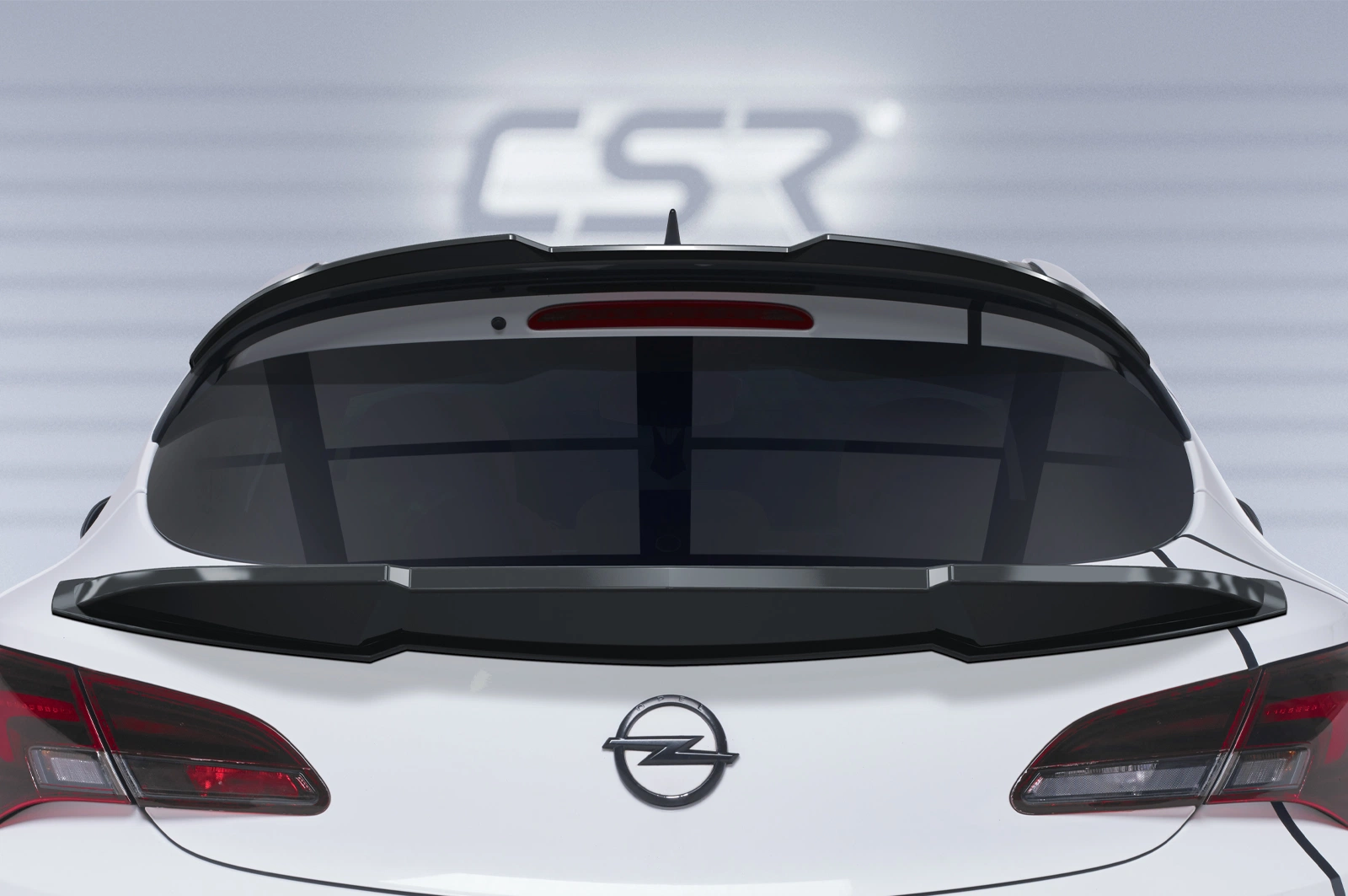 Achterspoiler Opel Astra J GTC glans zwart 2012–2018