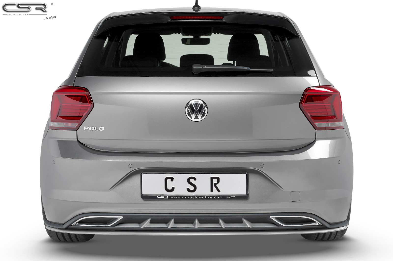 Achterbumper Diffusor Volkwagen Polo 2G 09/2017-