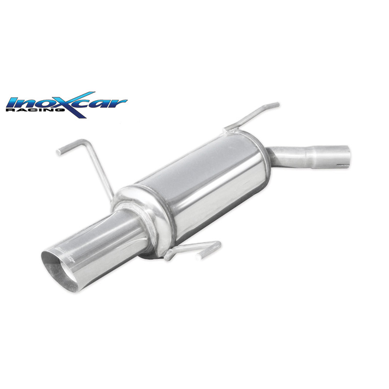100% RVS Sportuitlaat  Opel Corsa C 1.8 sport 125pk 2000- Ø45 1x90mm Rally