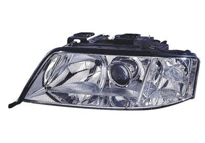 koplamp, Hella, H1+H7, links, 09/1999-Audi A6, 1997-2001