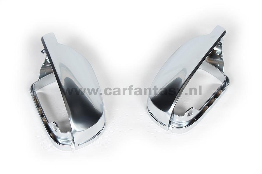 Spiegelkappen Audi A5 10-16 Aluminium mat chroom