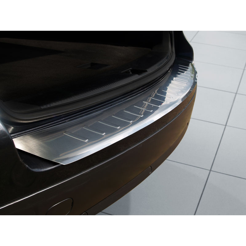 RVS Achterbumperprotector  Volkswagen Touareg 2007-2010 'Ribs'