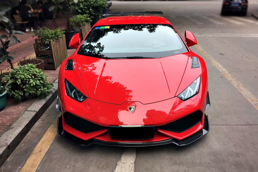 Lamborghini Huracan LP610 RZS Style Carbon Fiber Voorspoiler 2015-2020