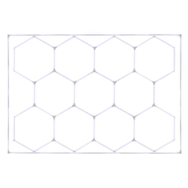 Hexagon verlichting LED paneel 2.43 x 3.66 m 6500K