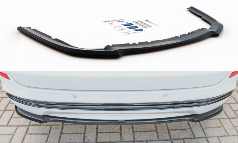 Centrale Achterspoiler Ford Mondeo Estate Platinium Mk5 Facelift Glanzend Zwart