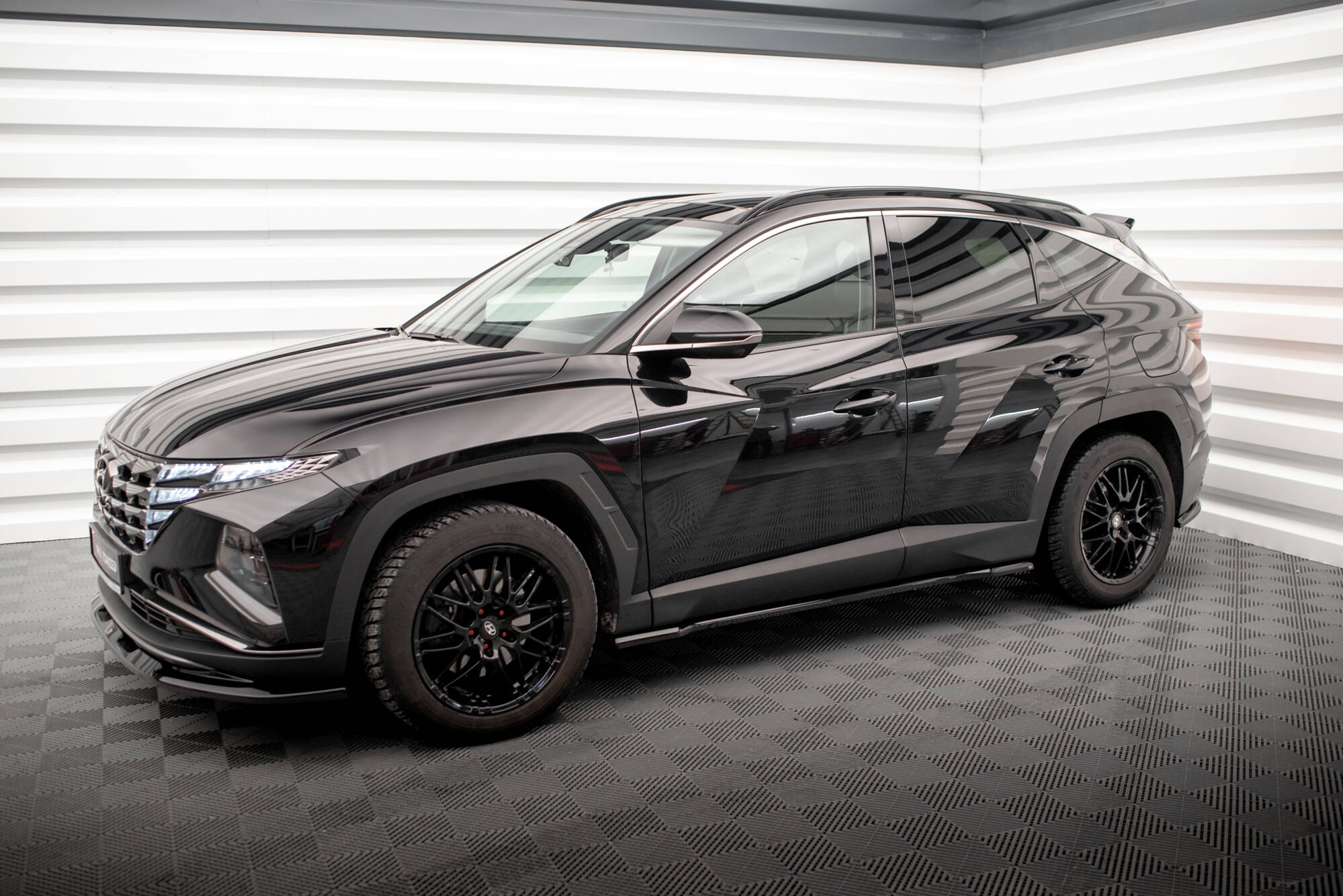 Bodykit Hyundai Tucson MK4 Maxton Glanzend zwart
