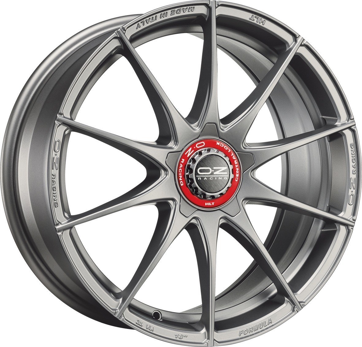 Velgen OZ Formula HLT grigio corsa 8x18 inch 5x108 ET45