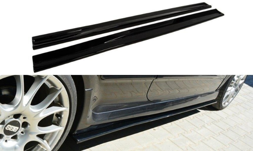 Zijskirts Opel Astra H OPC/VXR Maxton Design glans zwart