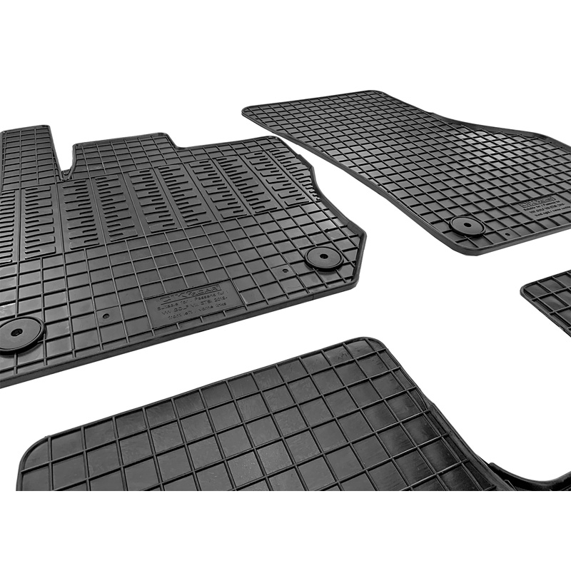 Rubber matten  Volkswagen Golf VIII eTSI HB 5-deurs & Variant 2020- (4-delig + montagesysteem)