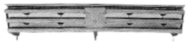 Radiator Grill PEUGEOT 309 89-93 3 RIBBEN