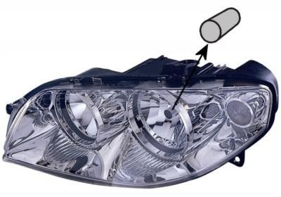 koplamp, Valeo, H7+H1, elektr verstelb, incl motortje, rechts,-0
