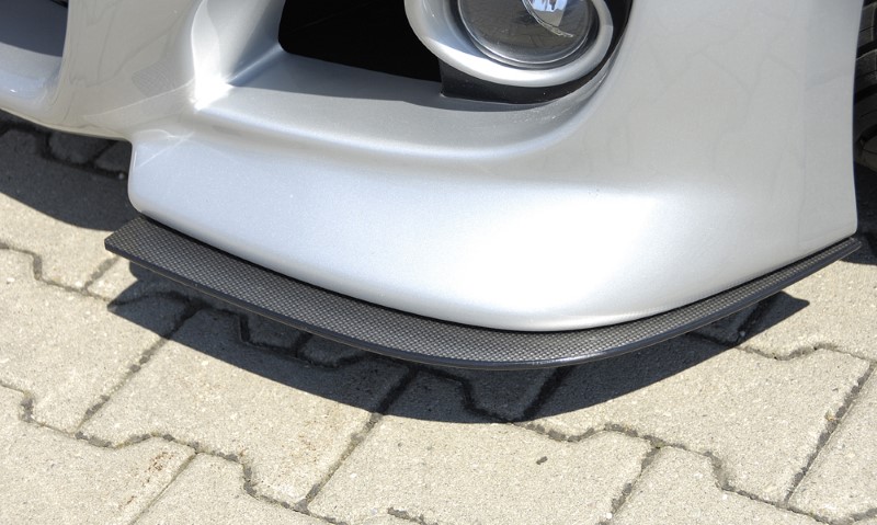 Spoilerzwaard Carbon voor Voorbumper BMW E87 Rieger