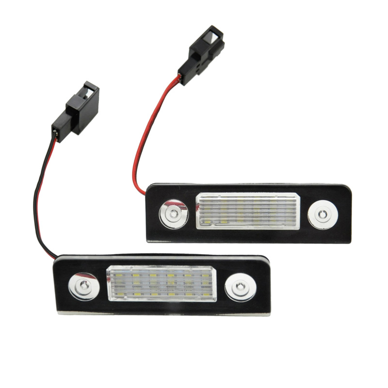 Set LED Nummerplaatverlichting  Skoda Octavia & Roomster 2004-2013