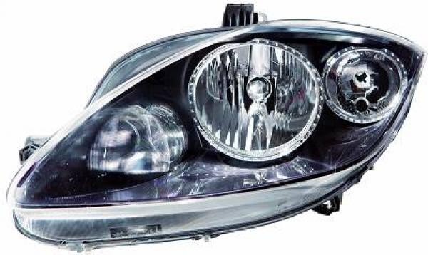 Koplamp links ALTEA/LEON 09->> VALEO H1+H7