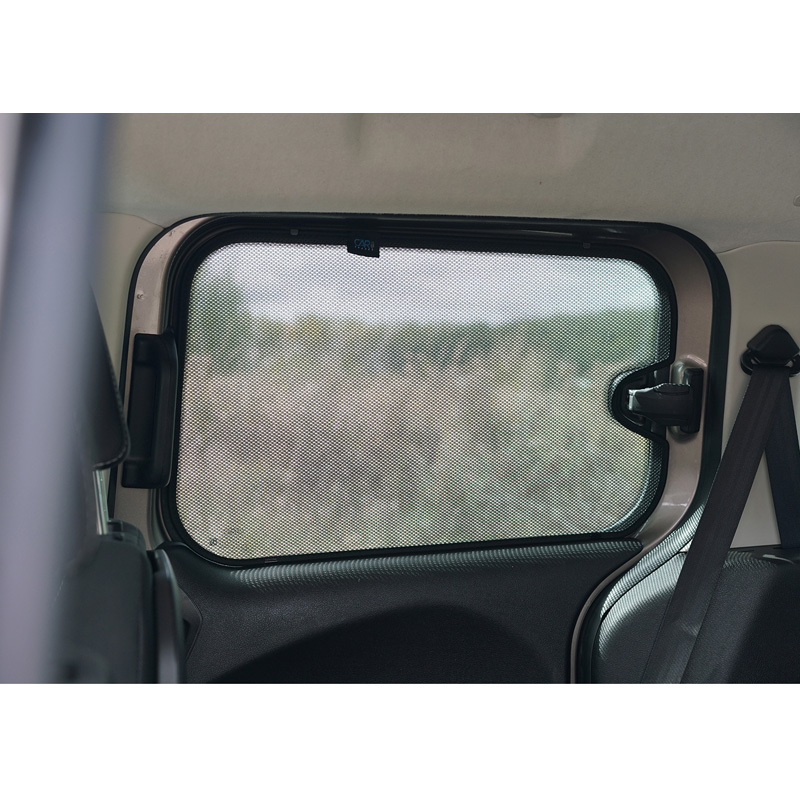 Set Car Shades (achterportieren)  Ford Tourneo Courier 2014-2023 (met openslaande ramen) (2-delig)